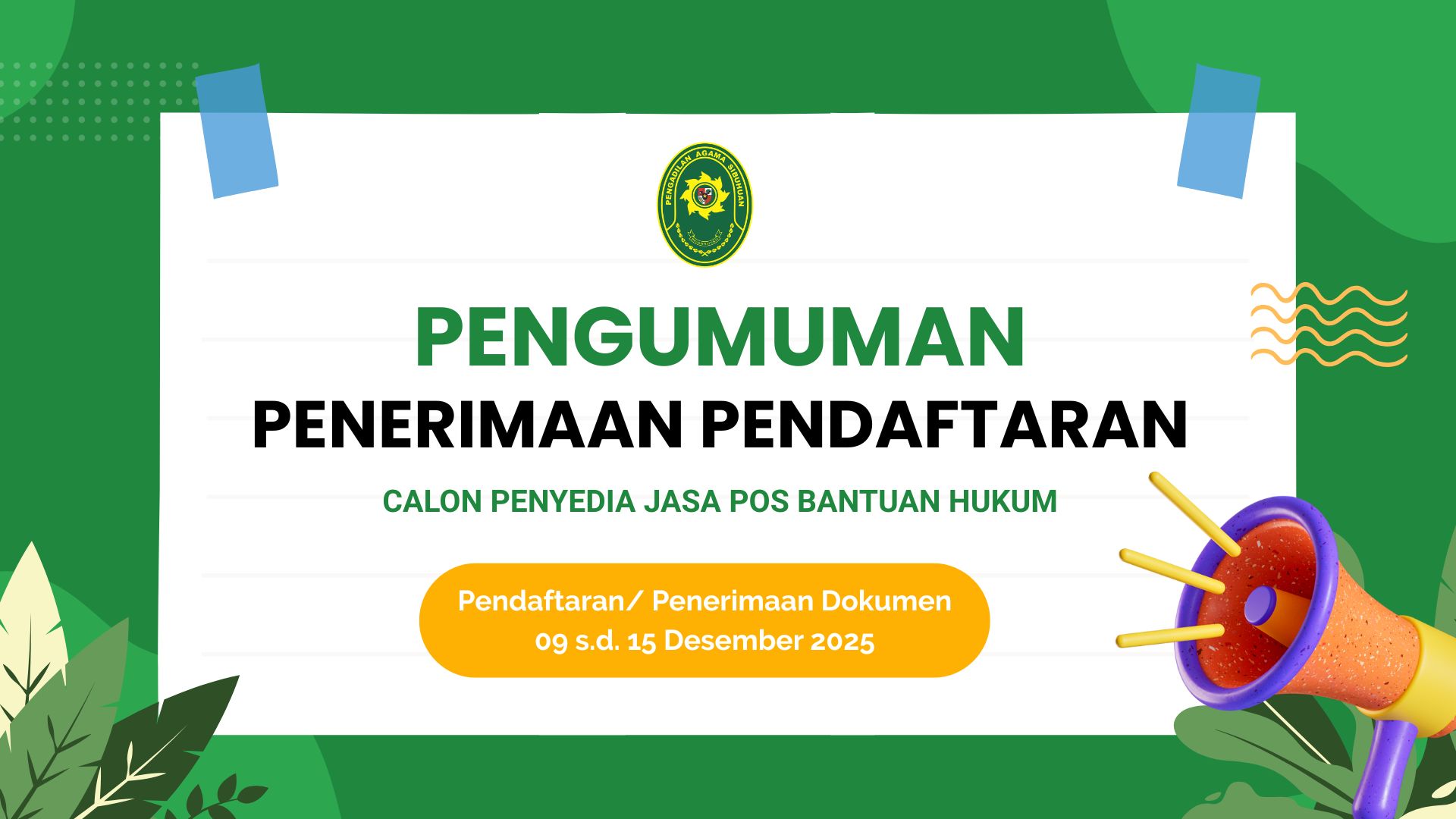 POSBAKUM 2026