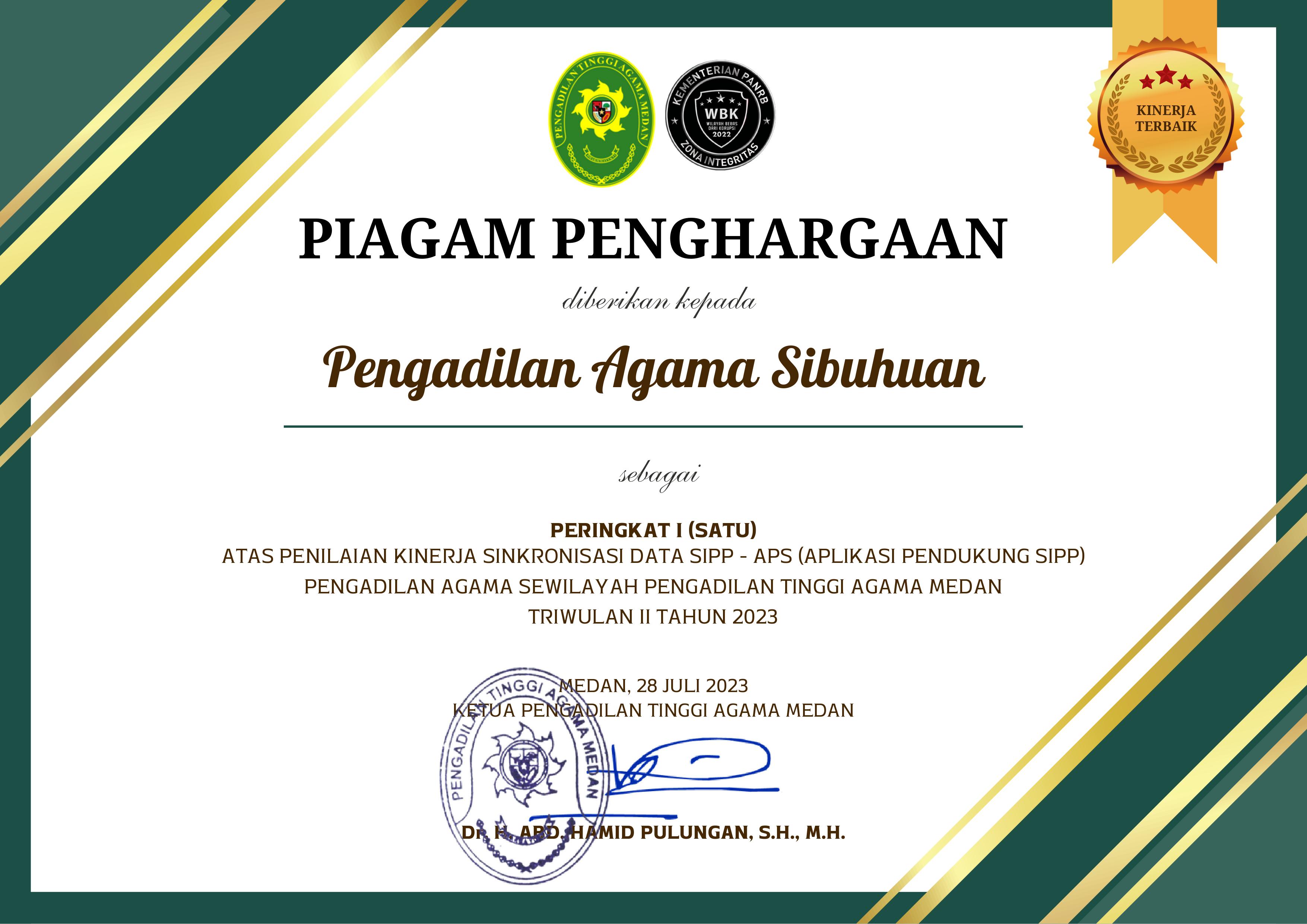 Bulk 1 Piagam Sinkronisasi SIPP APS 22