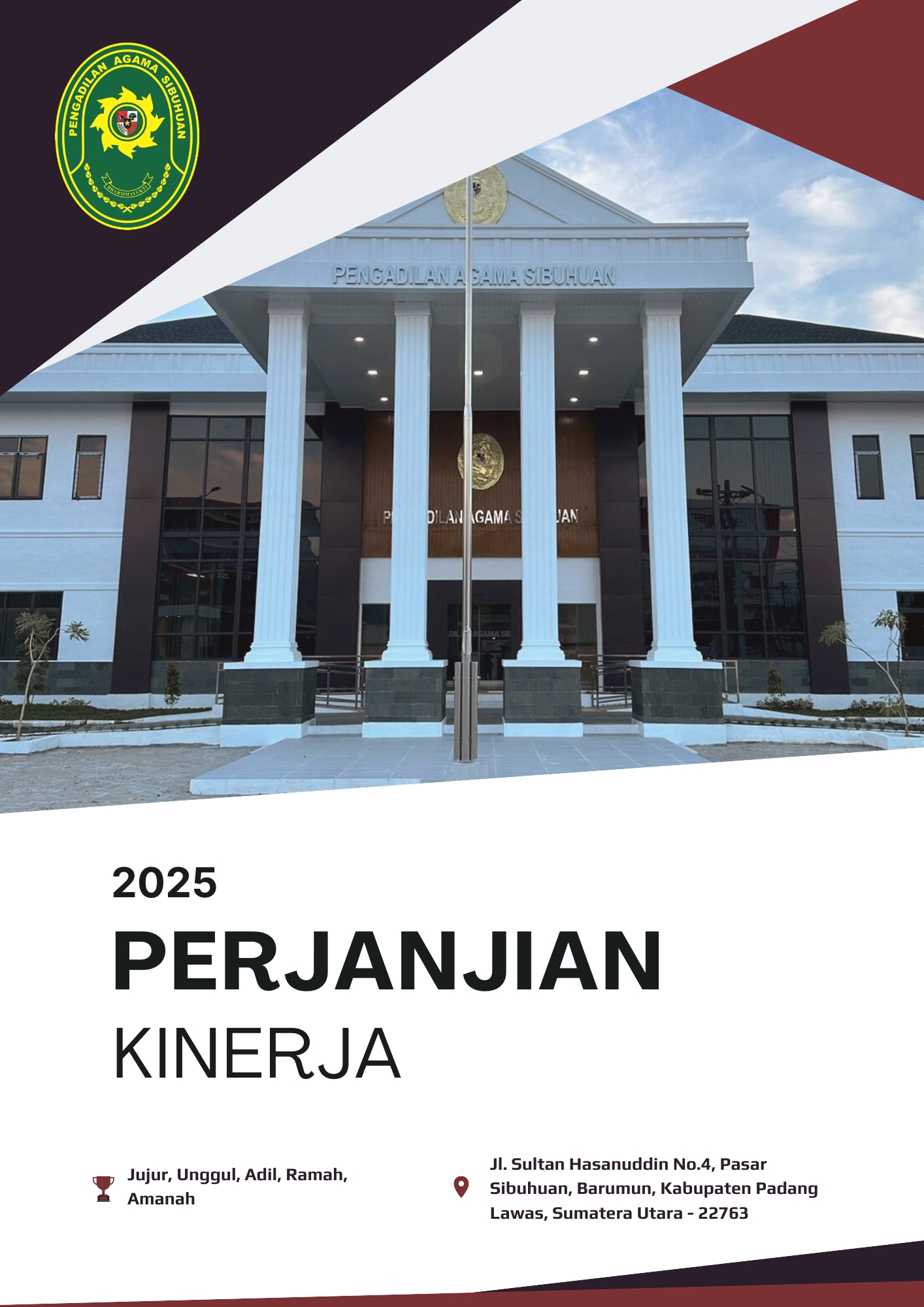 perjanjian kinerja 2025