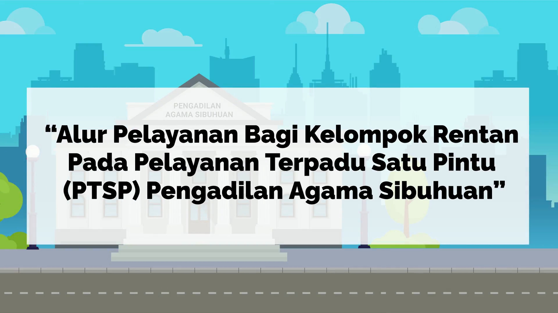 Alur Pelayanan Bagi Kelompok Rentan Pada Pelayanan Terpadu Satu Pintu (PTSP)